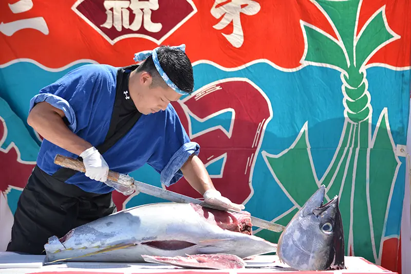 ＜1/1限定！マグロ解体ショー！＞