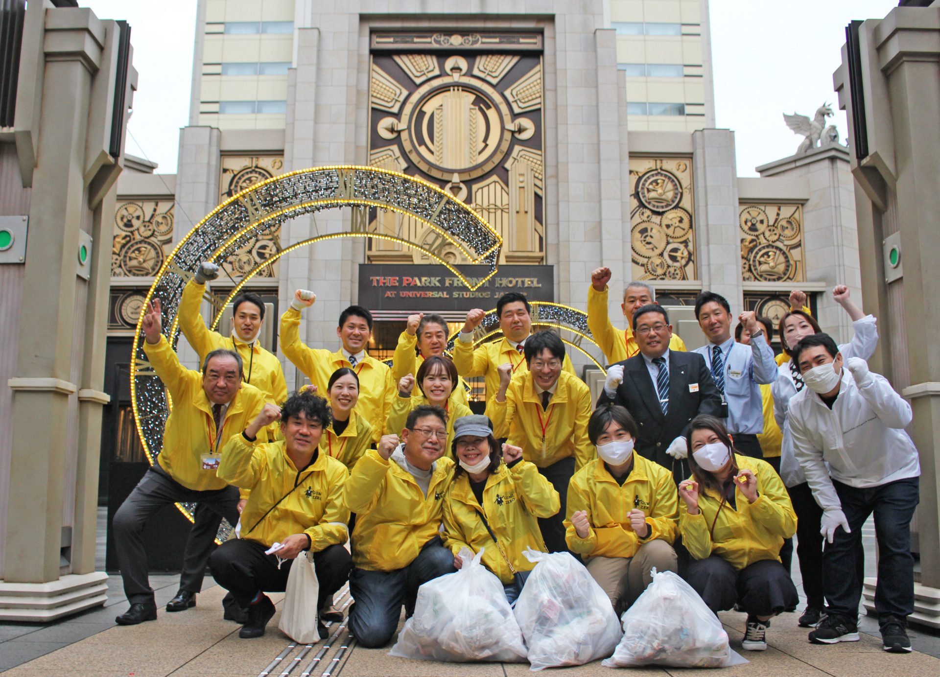 ハロウィンごみゼロプロジェクトinユニバーサルシティ清掃活動を開催いたしました！(11/1更新)