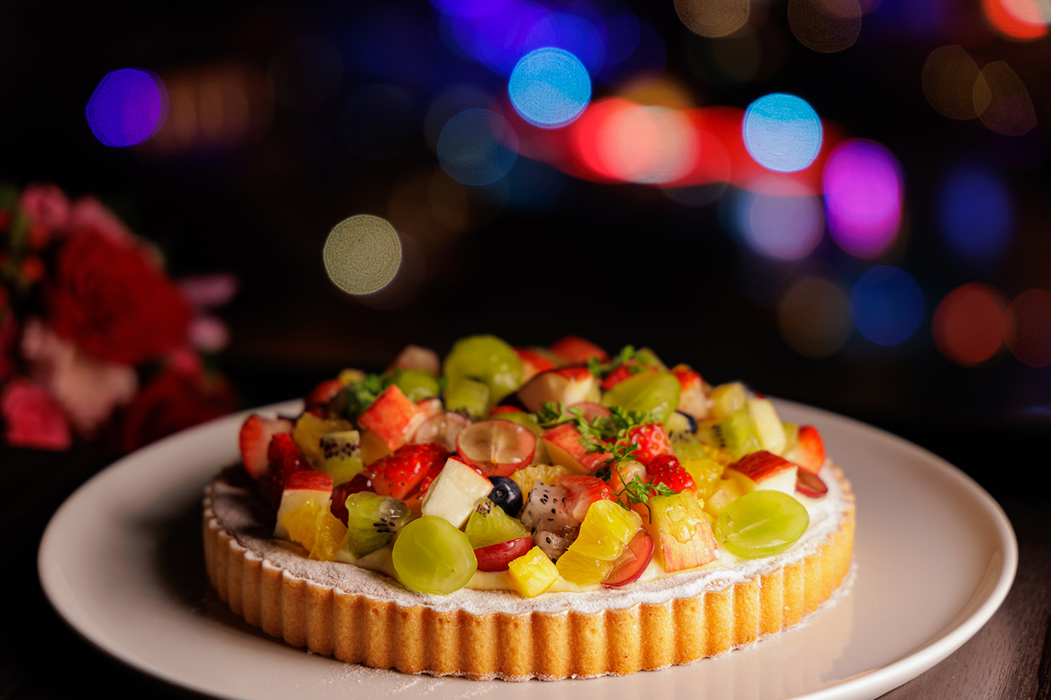 ■【ホテルで記念日を過ごそう】Happy Anniversary フルーツタルト付きプラン （朝食付き）