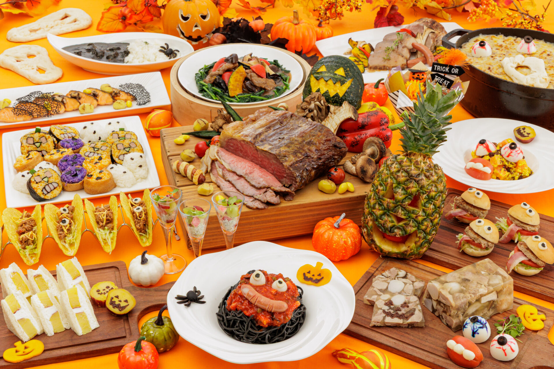 秋の味覚とハロウィーンの世界を楽しむ特別なひととき 「ハロウィーンブッフェ2025」開催！