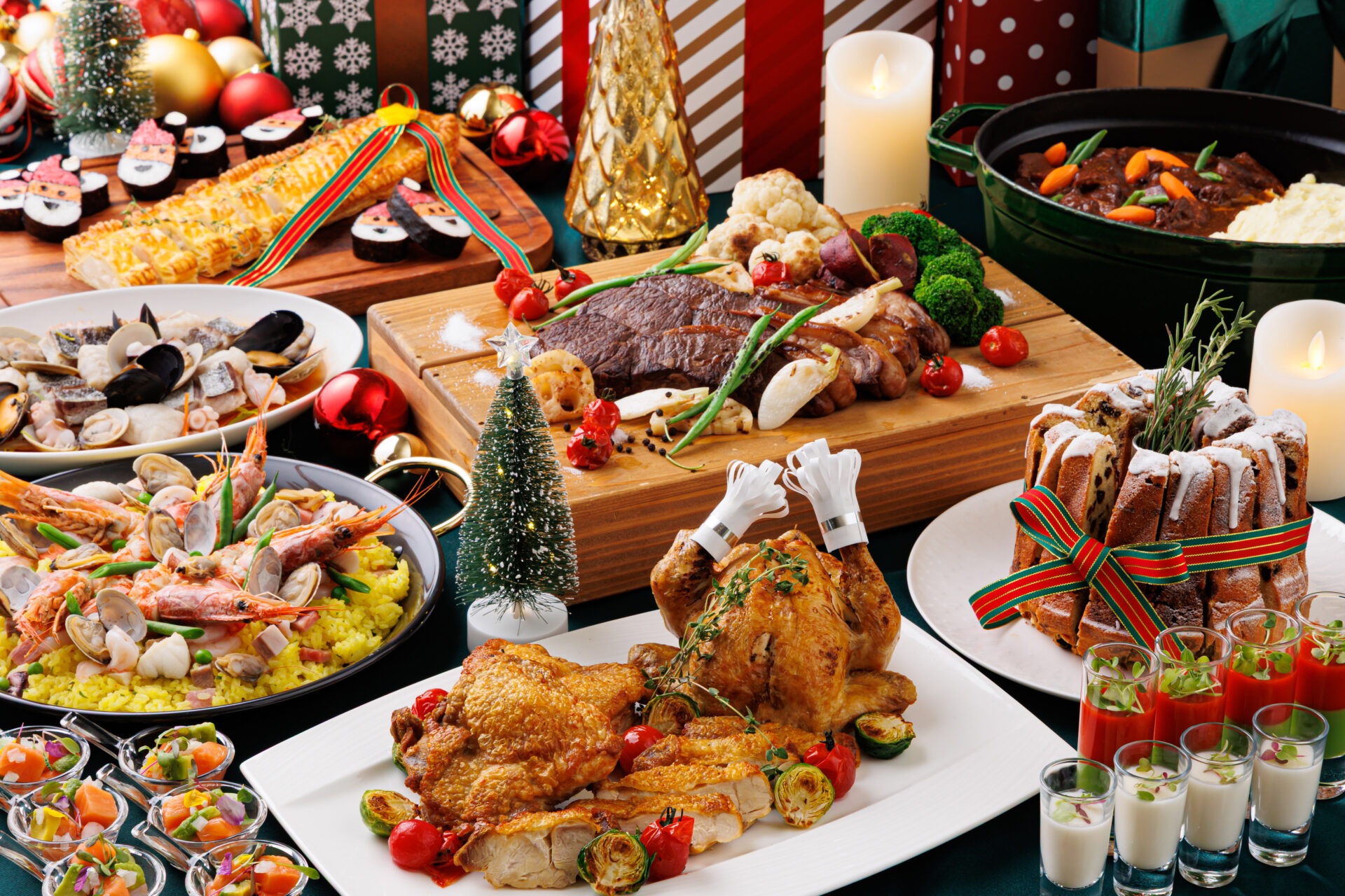 【11/4～12/18】1泊2食付！心躍るクリスマスブッフェを開催！（ワンドリンクサービス付）
